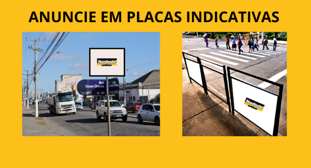 PLACAS INIDICATIVAS: PLACA DE ESQUINA E MINIDOOR