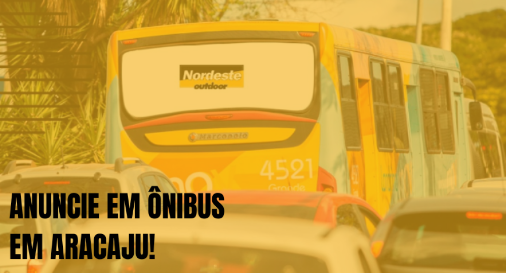 ANUNCIE EM ONIBUS BUSDOOR EM ARACAJU