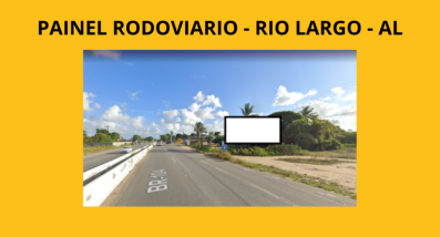 Ponto nº PAINEL RODOVIARIO NA BR-104 EM RIO LARGO